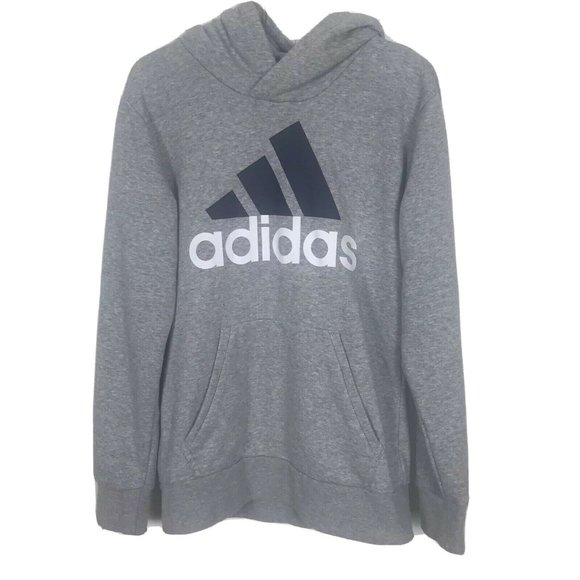 adidas hoodie small logo